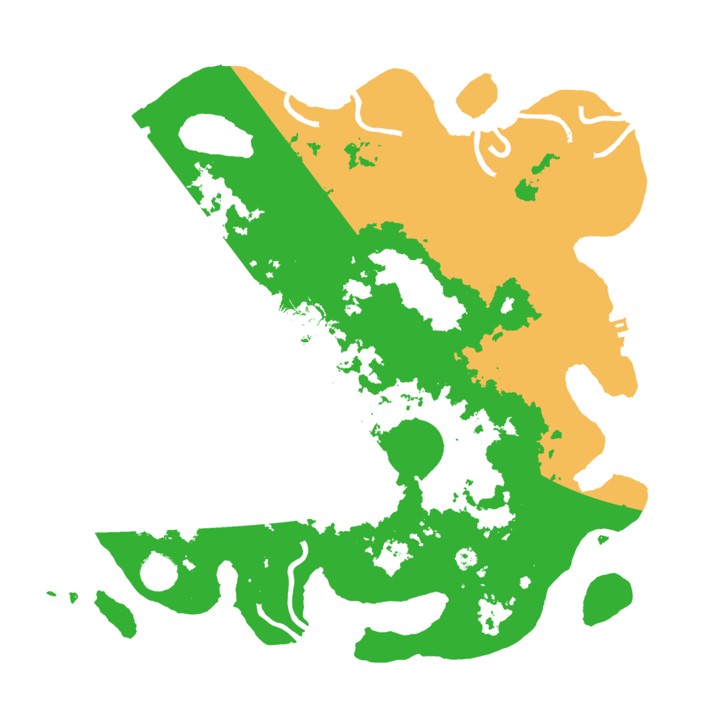 Biome Rust Map: Procedural Map, Size: 3500, Seed: 31282340