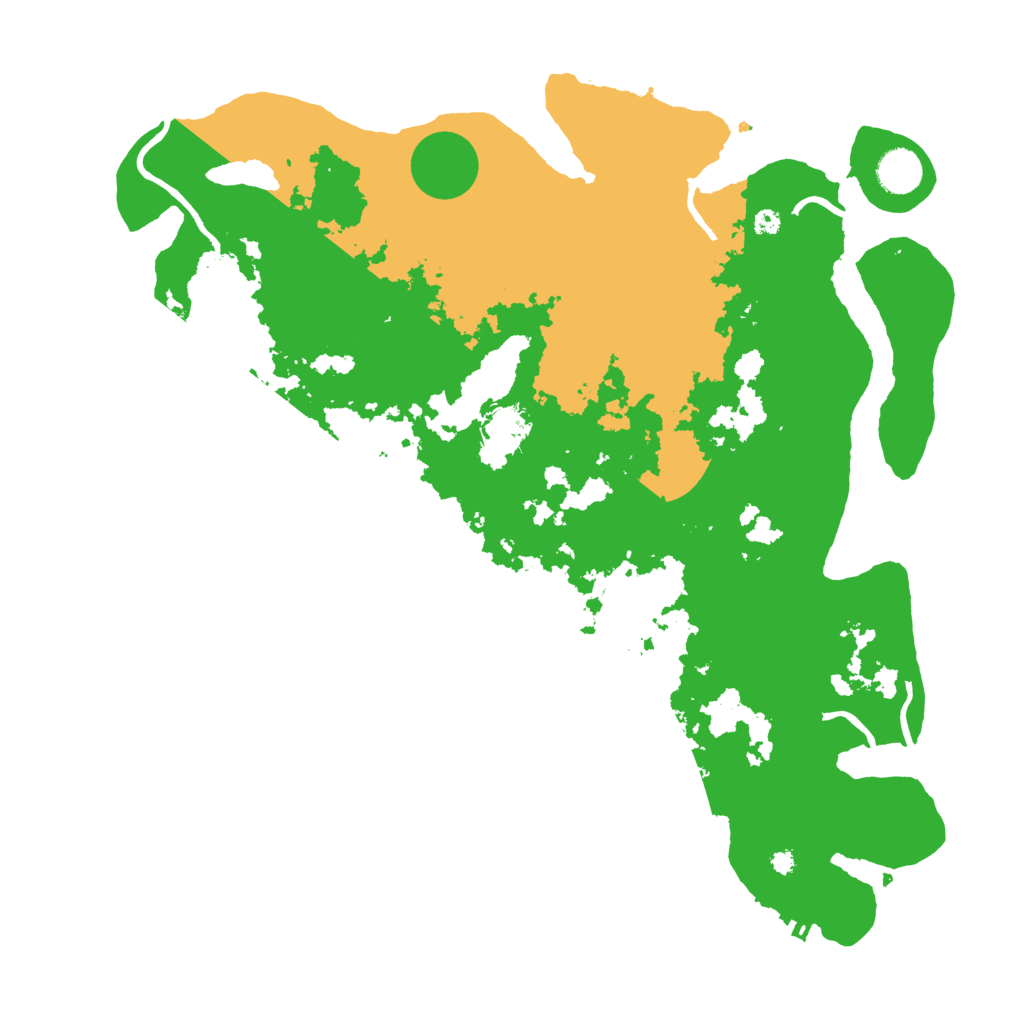 Biome Rust Map: Procedural Map, Size: 4000, Seed: 1718385153