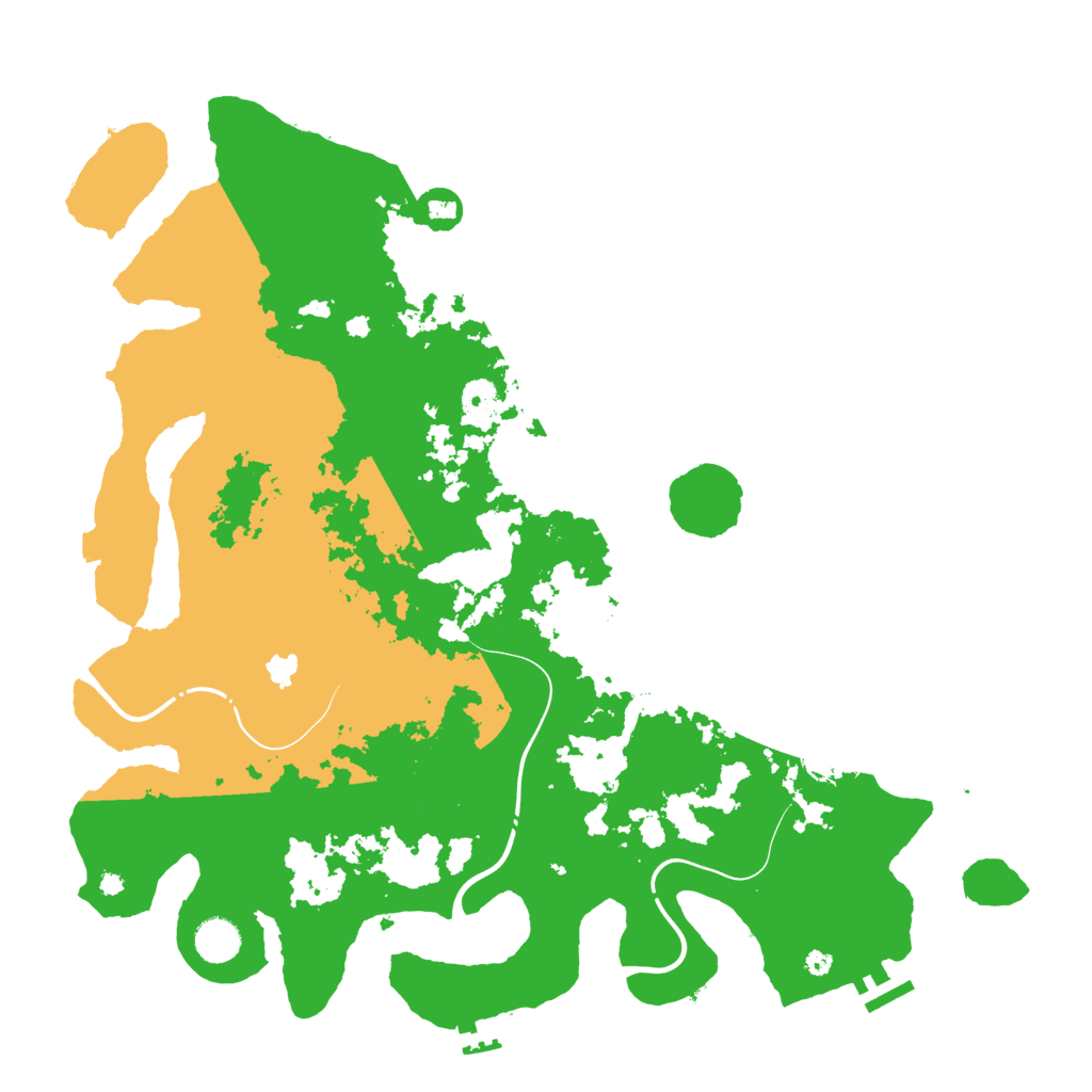 Biome Rust Map: Procedural Map, Size: 4250, Seed: 553029767