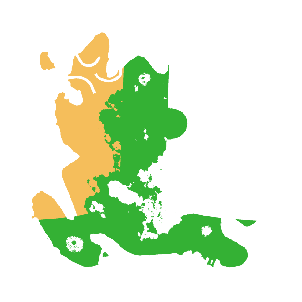 Biome Rust Map: Procedural Map, Size: 2700, Seed: 12023