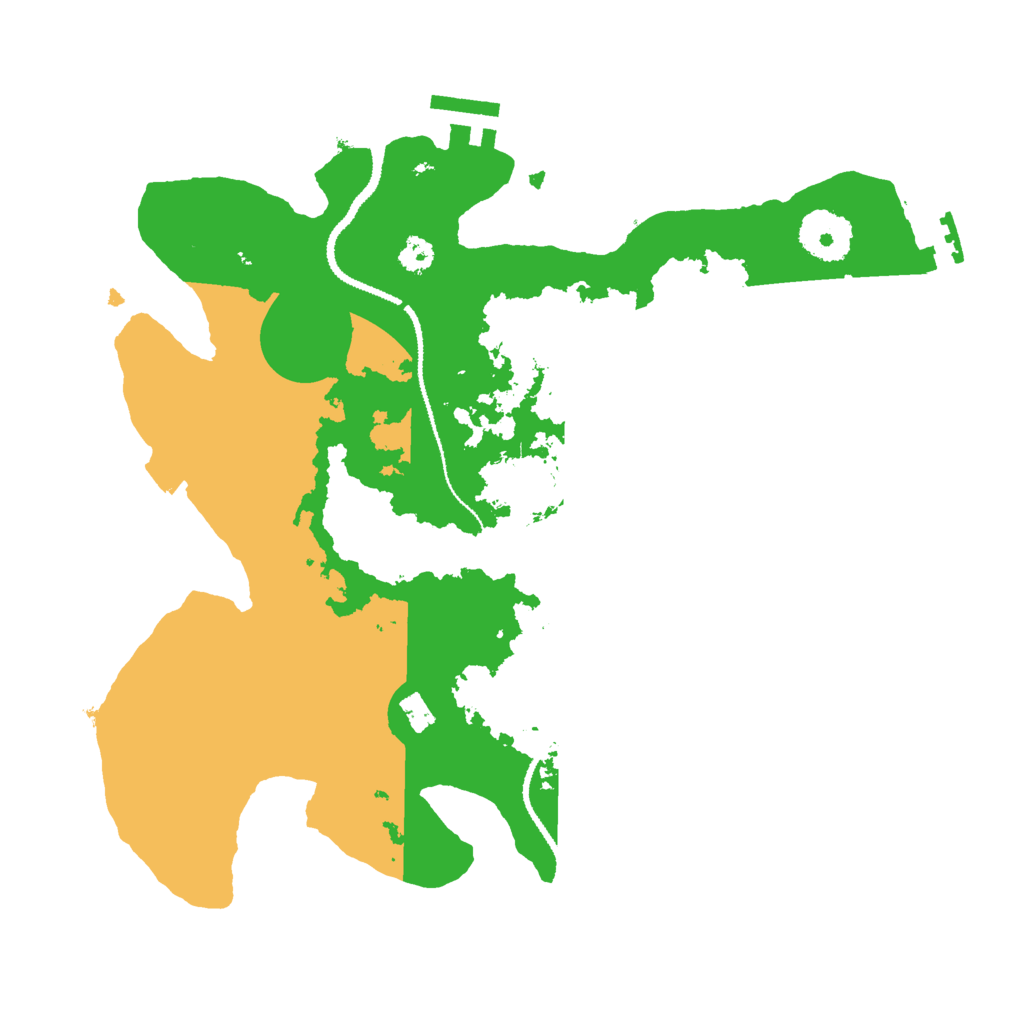 Biome Rust Map: Procedural Map, Size: 3000, Seed: 2085100170