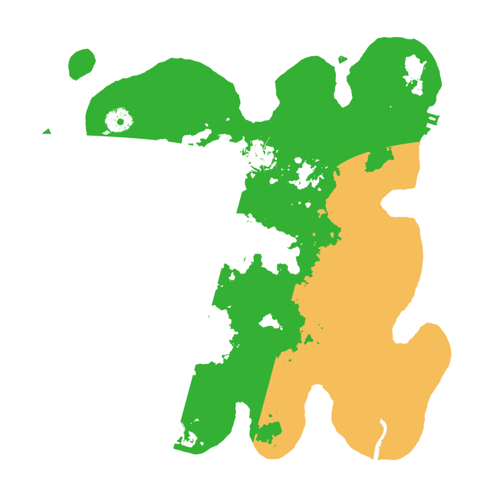 Biome Rust Map: Procedural Map, Size: 3000, Seed: 710755221