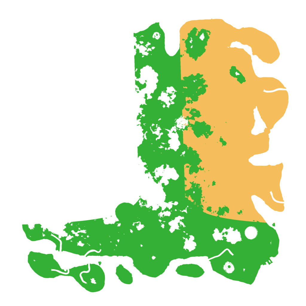 Biome Rust Map: Procedural Map, Size: 4250, Seed: 1153169741