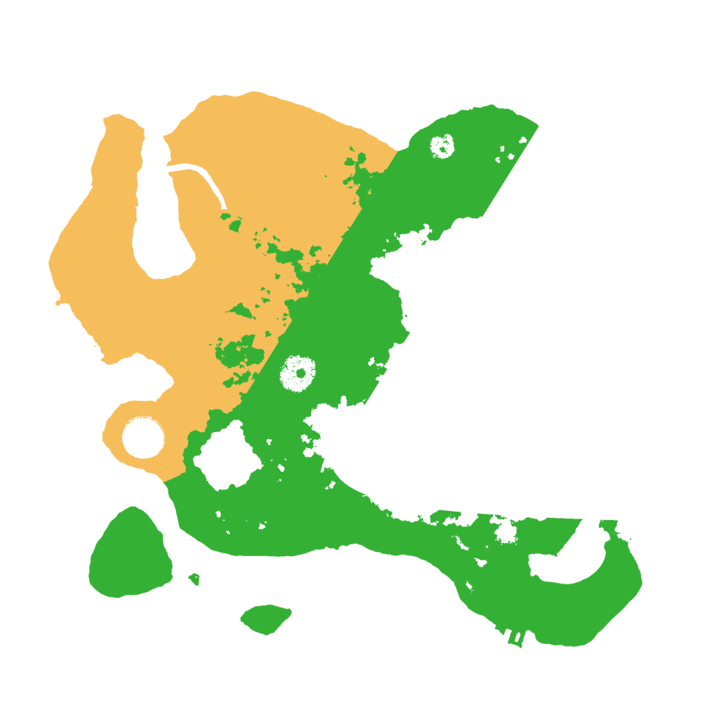 Biome Rust Map: Procedural Map, Size: 3000, Seed: 1481301746