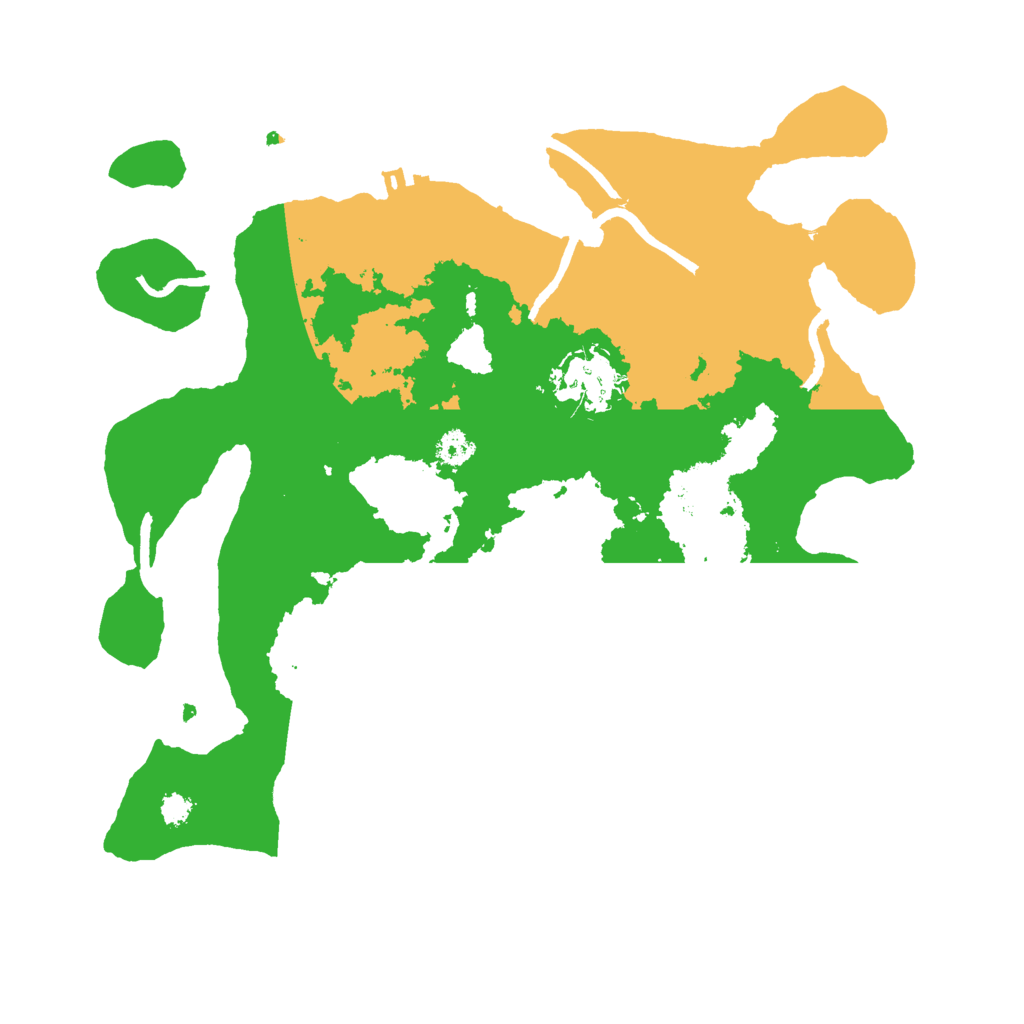 Biome Rust Map: Procedural Map, Size: 3000, Seed: 1807934088