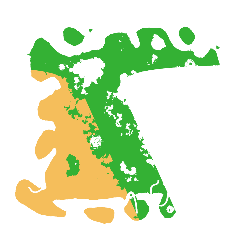 Biome Rust Map: Procedural Map, Size: 3500, Seed: 95626469