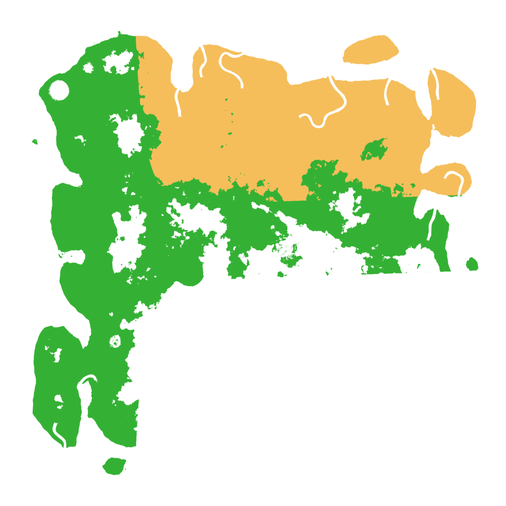 Biome Rust Map: Procedural Map, Size: 4500, Seed: 578344976