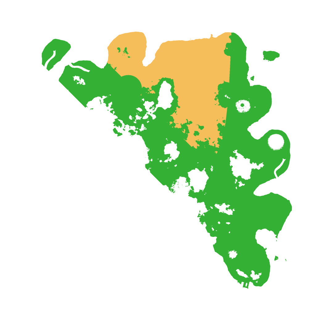 Biome Rust Map: Procedural Map, Size: 3500, Seed: 37359366