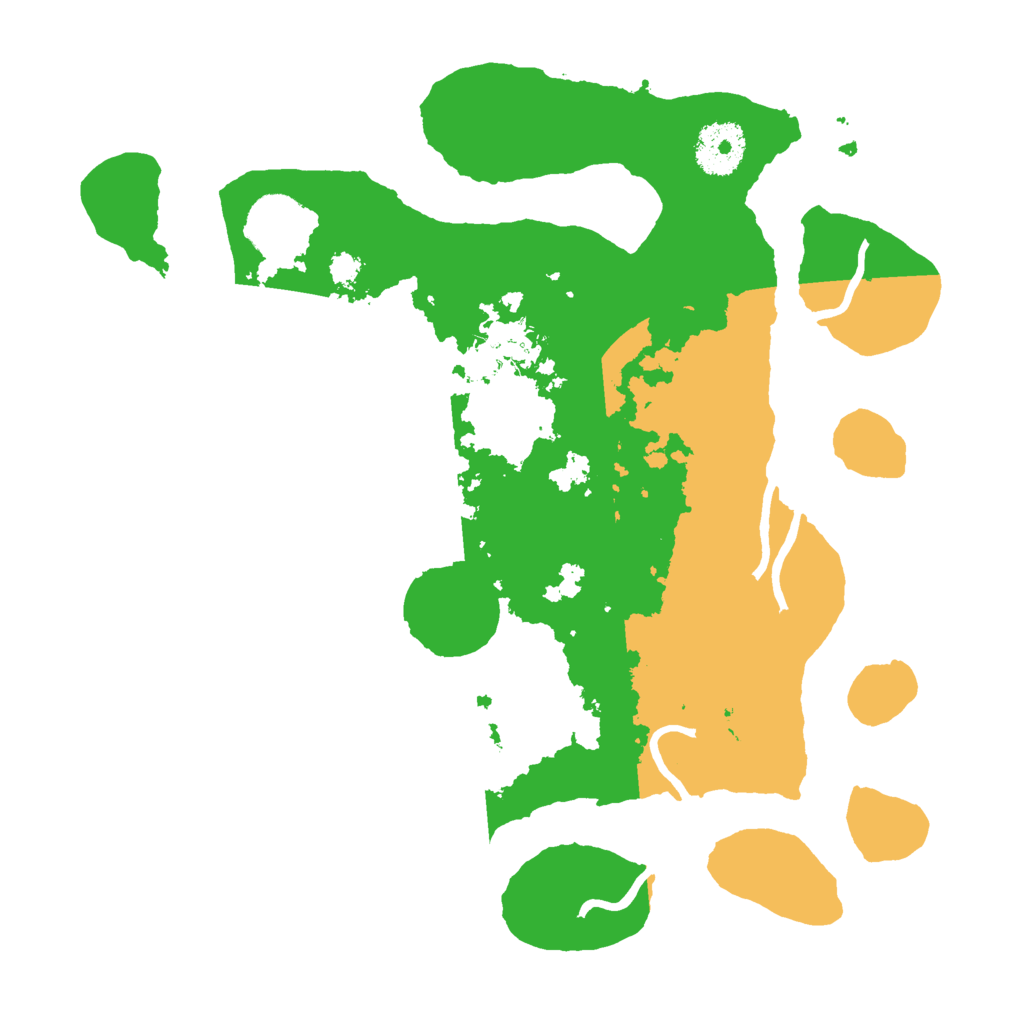 Biome Rust Map: Procedural Map, Size: 3000, Seed: 825723484