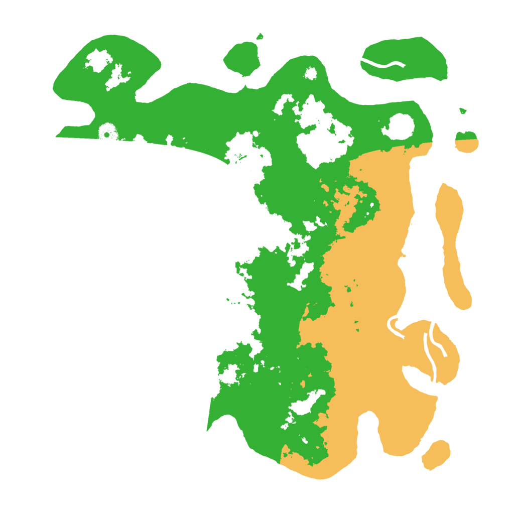 Biome Rust Map: Procedural Map, Size: 3800, Seed: 6174224