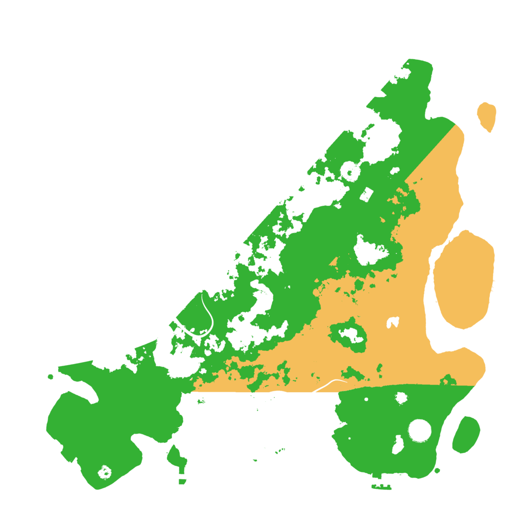 Biome Rust Map: Procedural Map, Size: 4000, Seed: 21401543