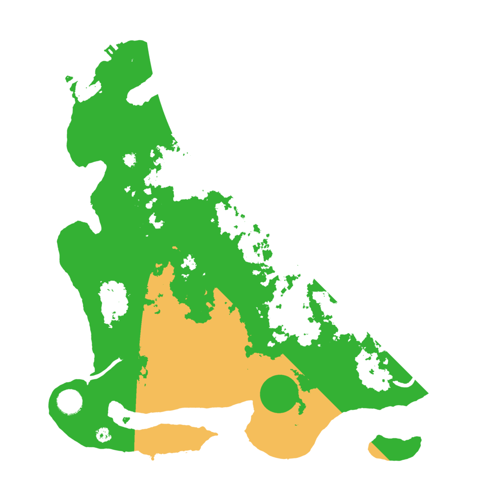 Biome Rust Map: Procedural Map, Size: 3500, Seed: 1852901