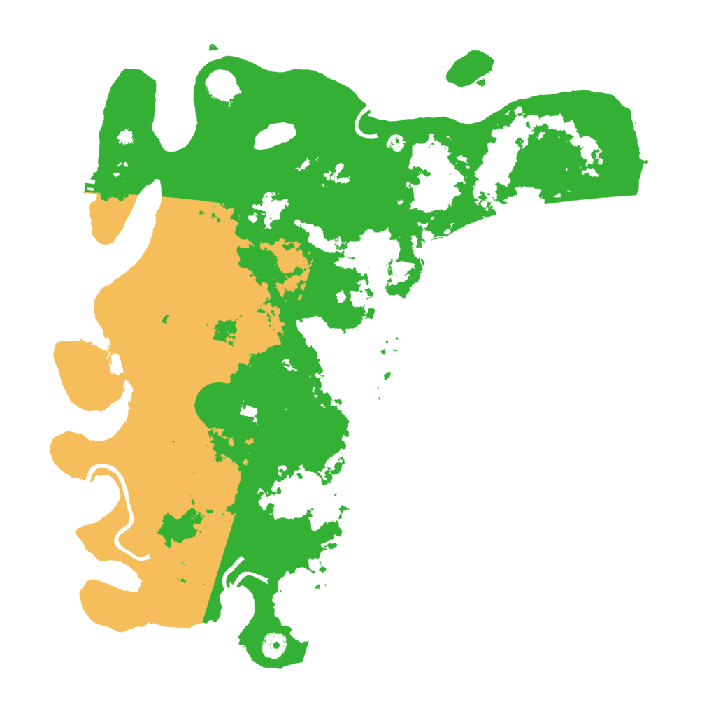 Biome Rust Map: Procedural Map, Size: 4250, Seed: 498473594