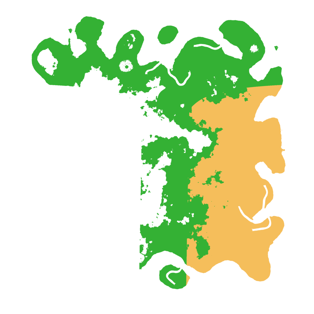 Biome Rust Map: Procedural Map, Size: 3750, Seed: 16711655