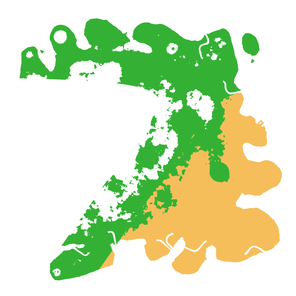 Biome Rust Map: Procedural Map, Size: 4000, Seed: 46357112