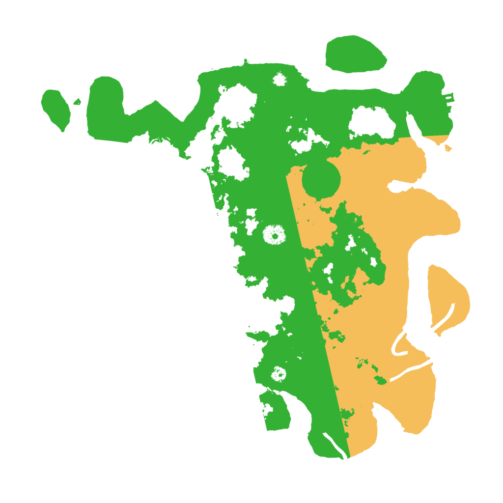 Biome Rust Map: Procedural Map, Size: 3500, Seed: 50158647