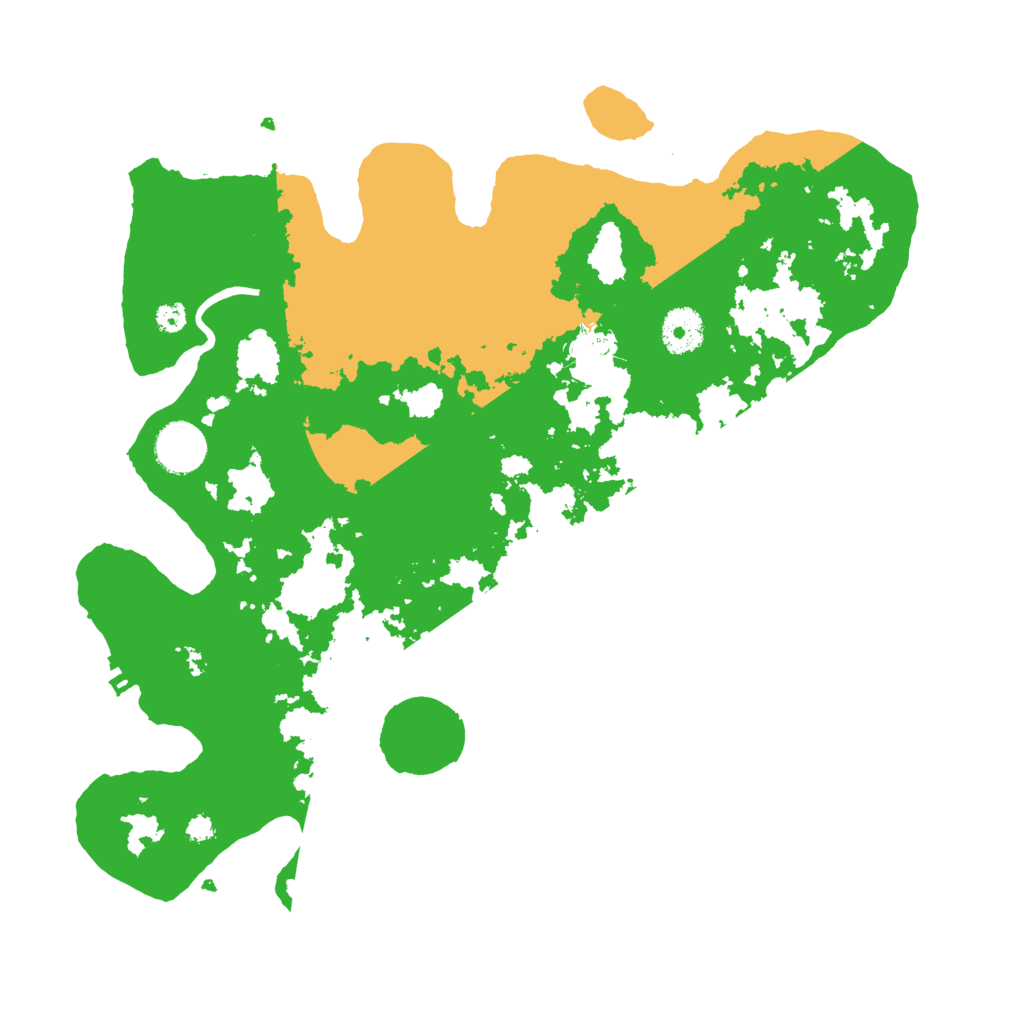 Biome Rust Map: Procedural Map, Size: 3500, Seed: 38669817