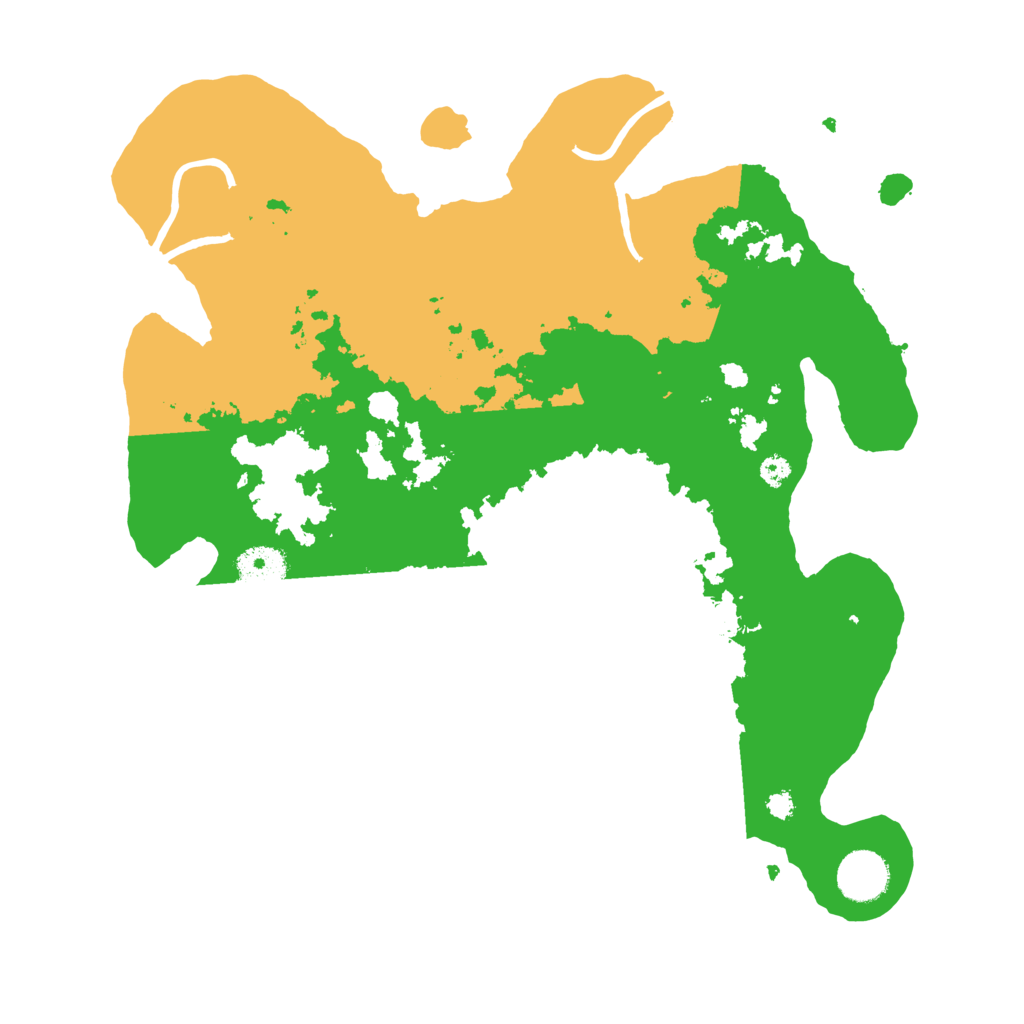 Biome Rust Map: Procedural Map, Size: 3500, Seed: 62657112