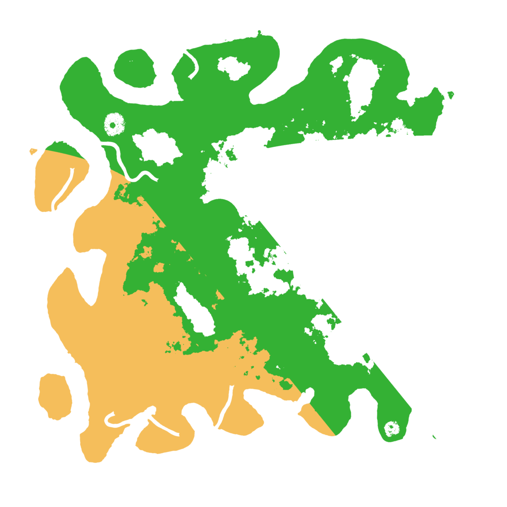 Biome Rust Map: Procedural Map, Size: 3500, Seed: 1438718645