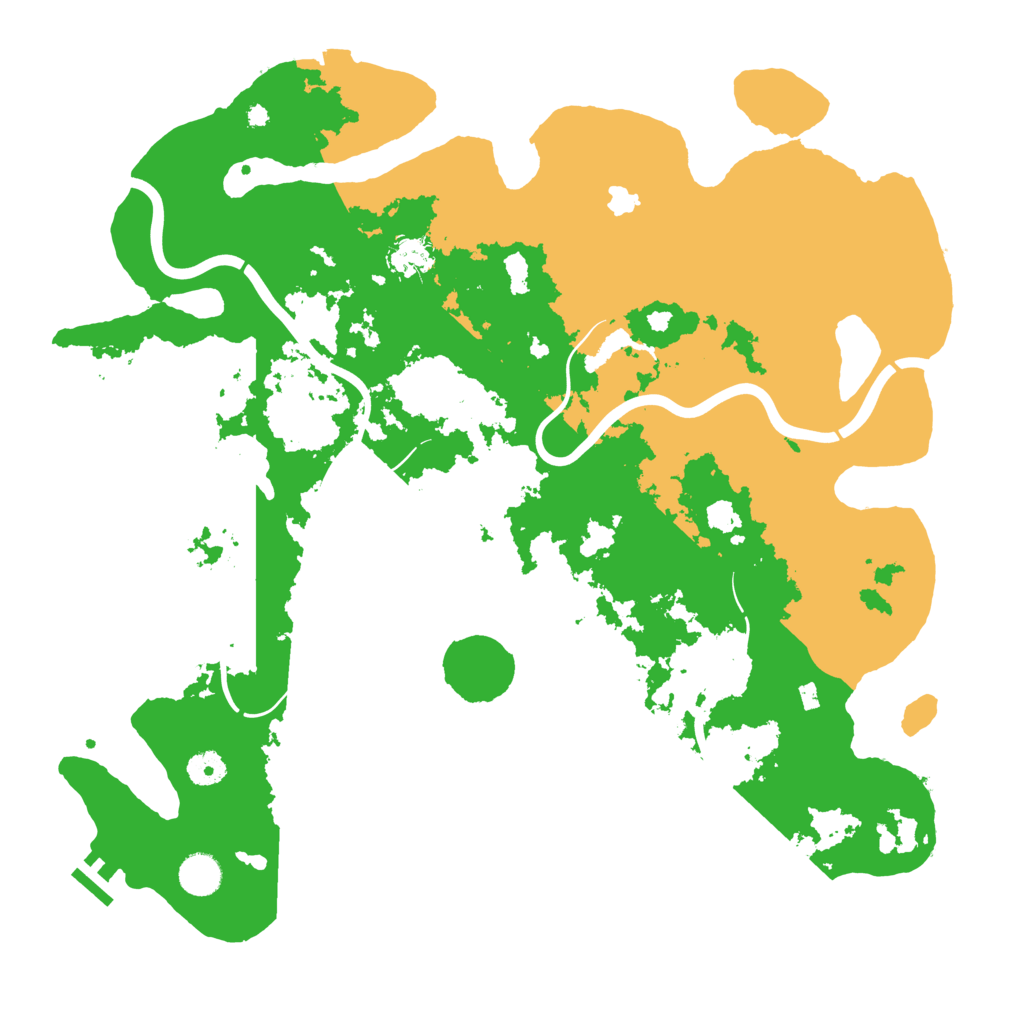 Biome Rust Map: Procedural Map, Size: 4250, Seed: 1451610307