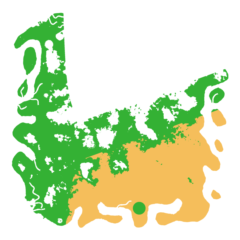 Biome Rust Map: Procedural Map, Size: 5000, Seed: 914057919