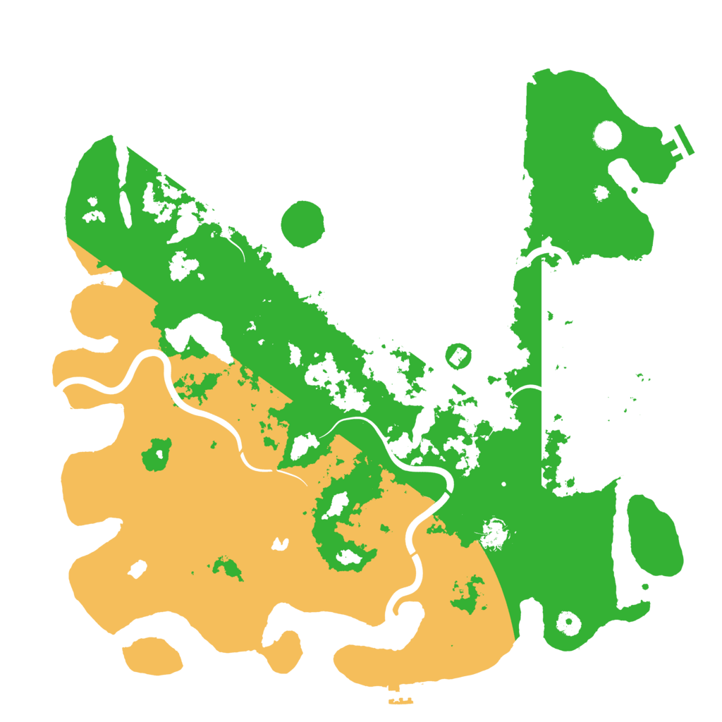 Biome Rust Map: Procedural Map, Size: 4500, Seed: 765186