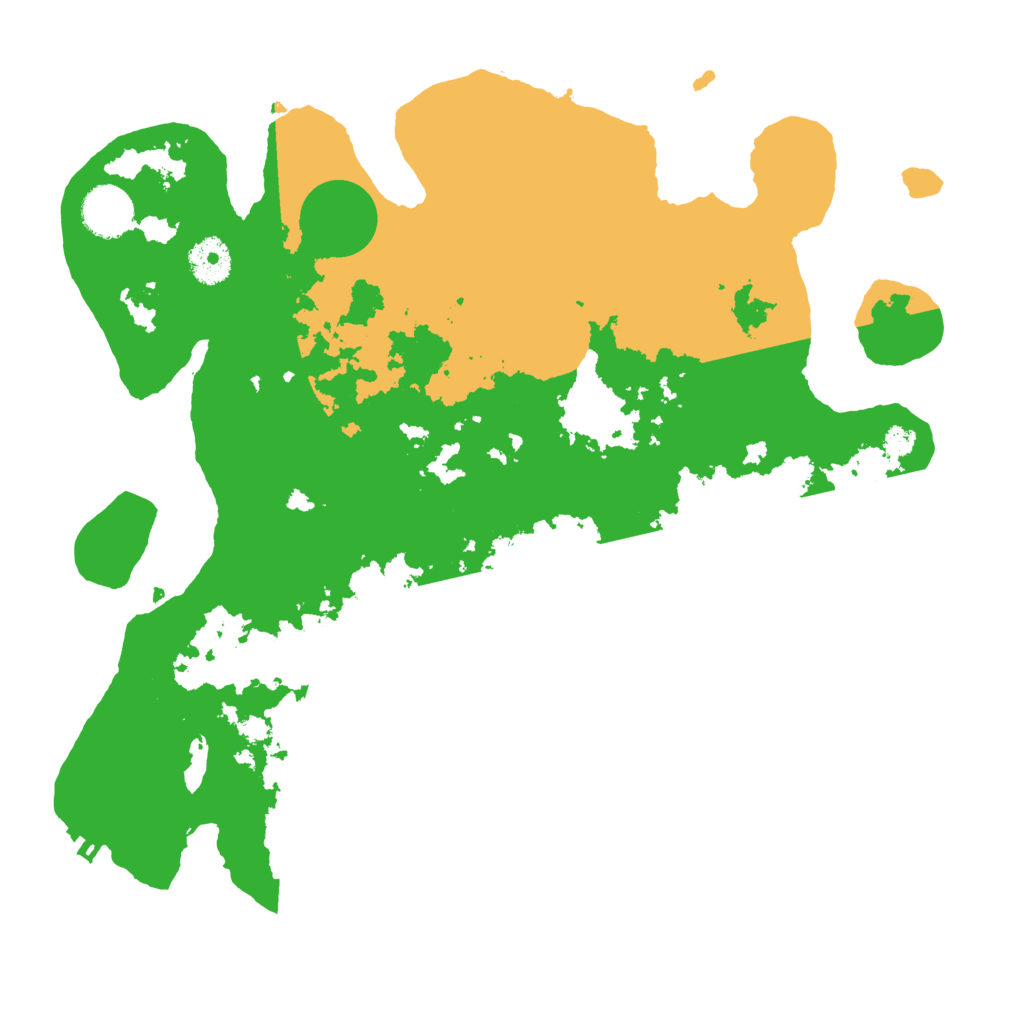 Biome Rust Map: Procedural Map, Size: 3500, Seed: 4348416