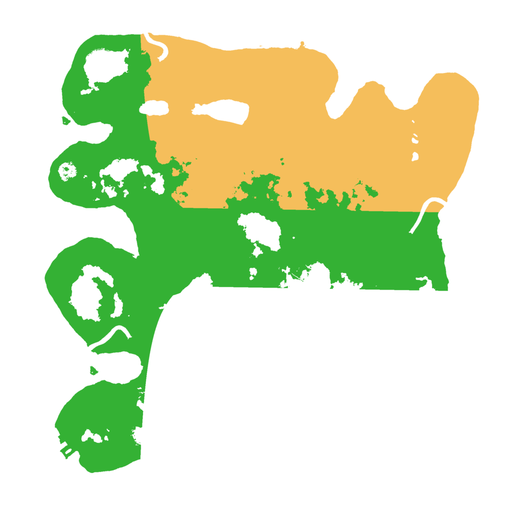 Biome Rust Map: Procedural Map, Size: 3000, Seed: 390992864