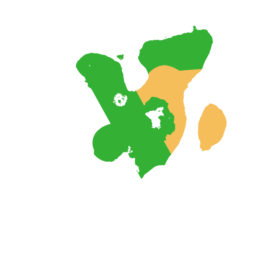 Biome Rust Map: Procedural Map, Size: 2000, Seed: 215432566