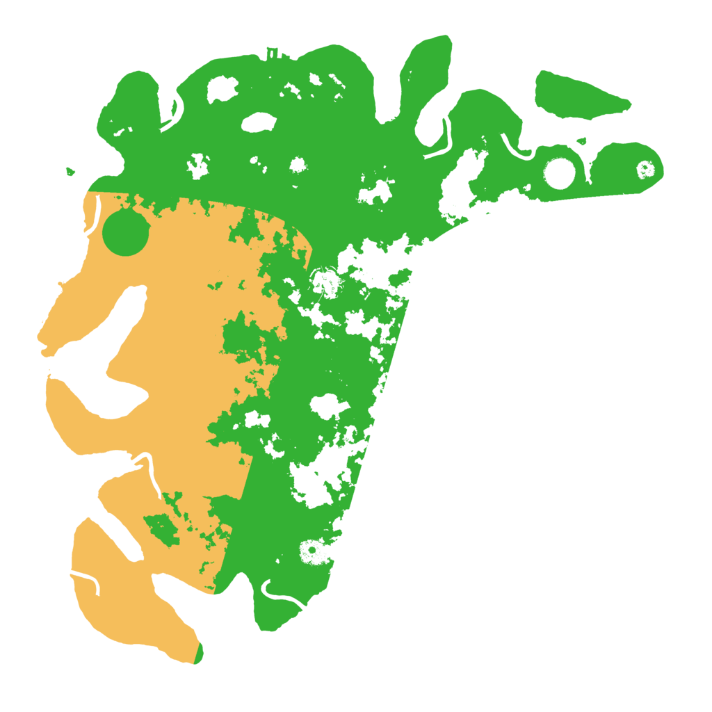 Biome Rust Map: Procedural Map, Size: 4050, Seed: 1147106799