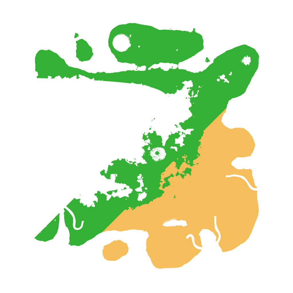 Biome Rust Map: Procedural Map, Size: 3000, Seed: 1464136243
