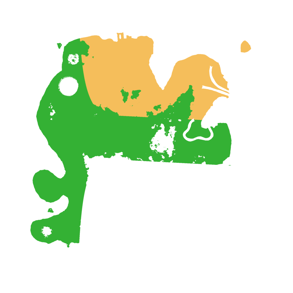 Biome Rust Map: Procedural Map, Size: 2700, Seed: 1956390452