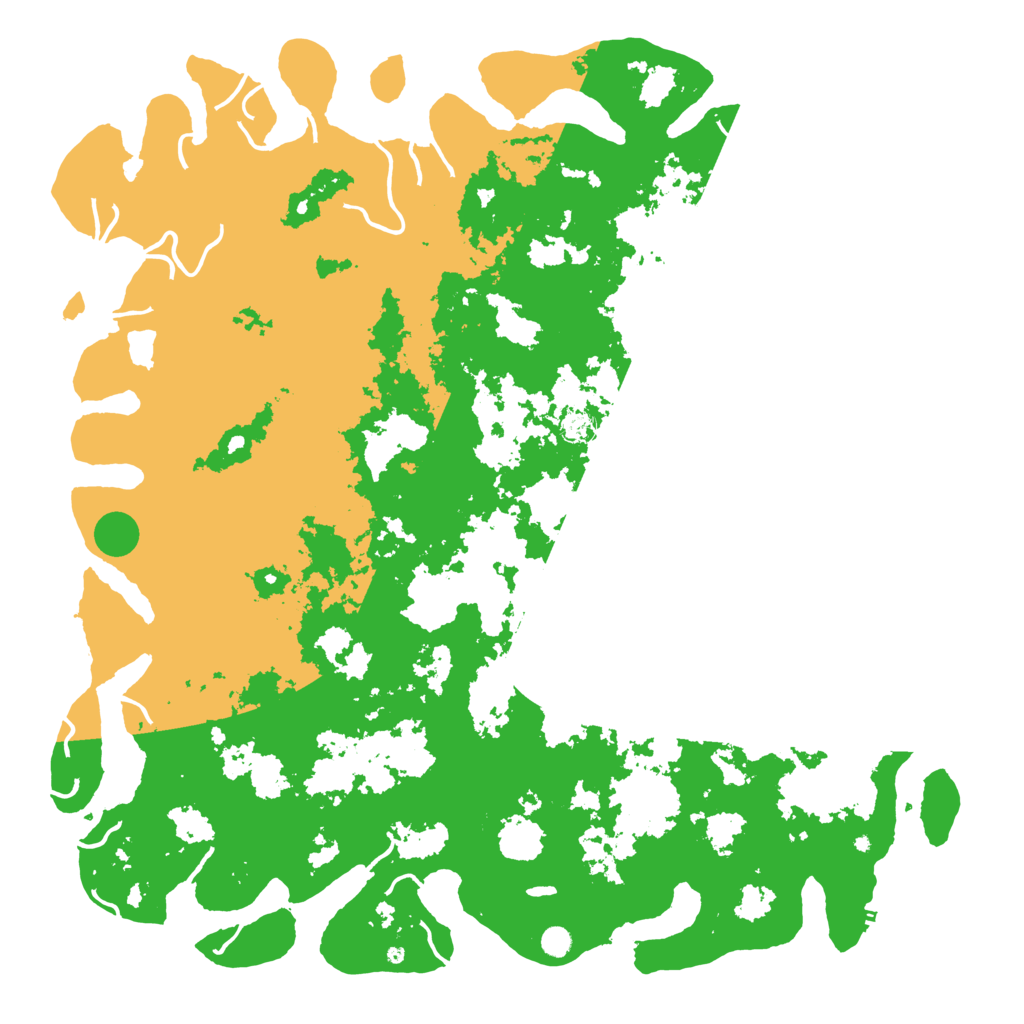 Biome Rust Map: Procedural Map, Size: 6000, Seed: 122842260