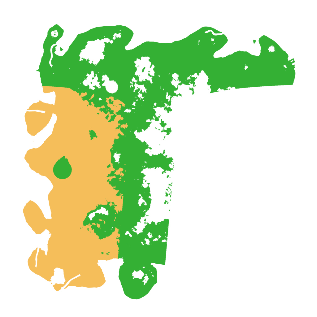 Biome Rust Map: Procedural Map, Size: 4500, Seed: 728793311