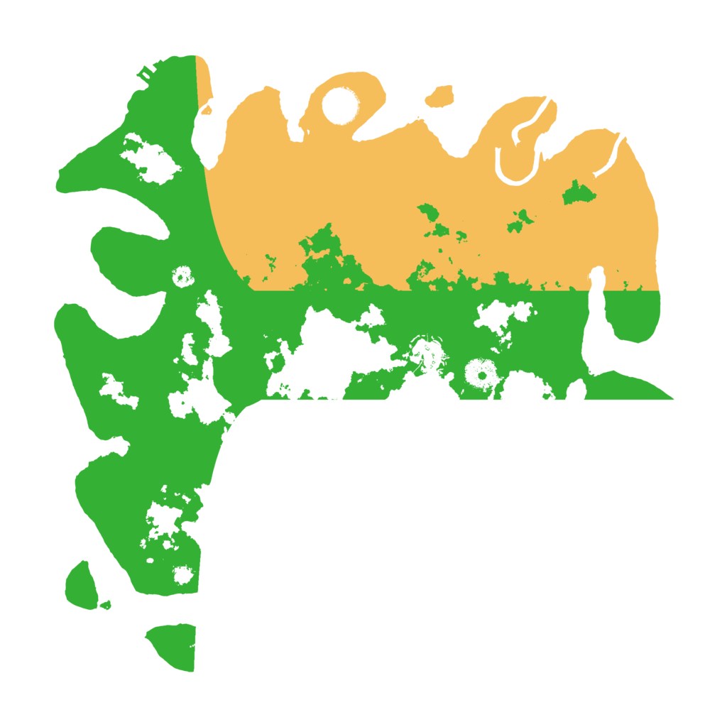 Biome Rust Map: Procedural Map, Size: 3500, Seed: 8363854