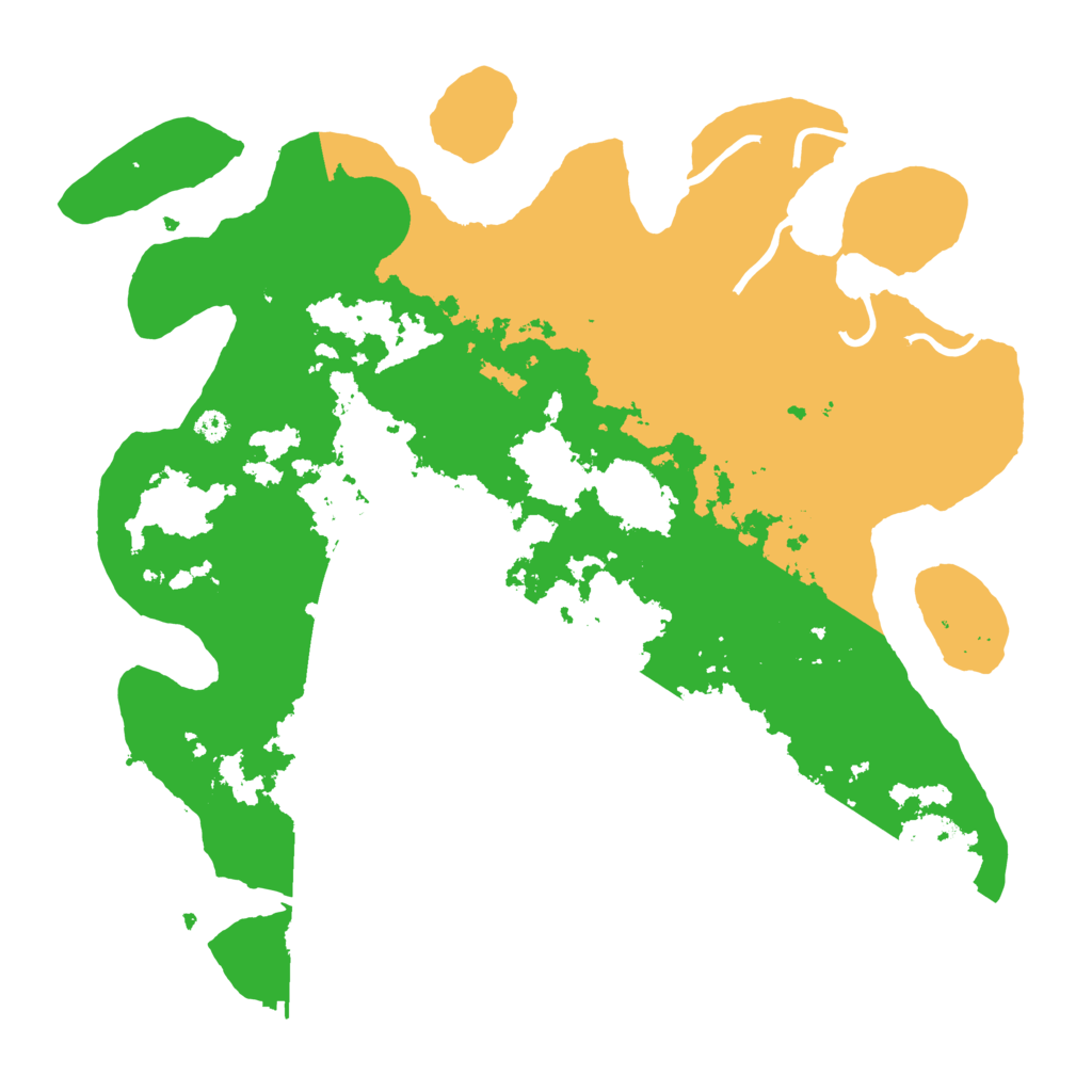 Biome Rust Map: Procedural Map, Size: 3500, Seed: 1720191700