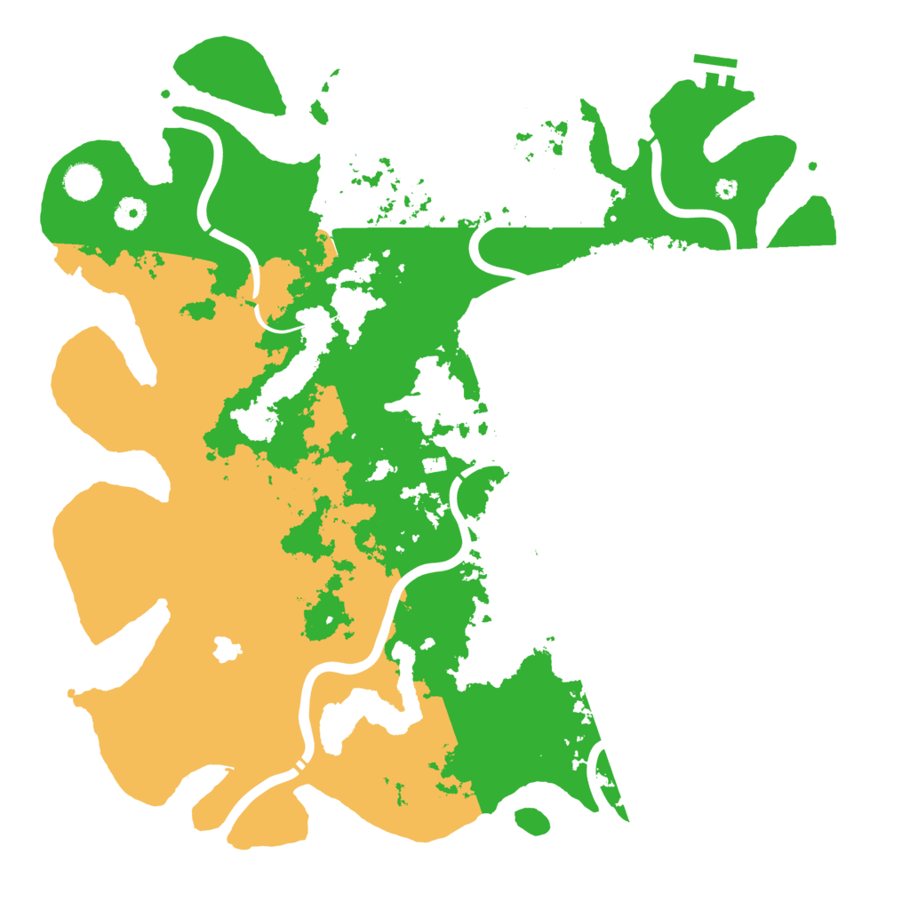 Biome Rust Map: Procedural Map, Size: 4250, Seed: 17247