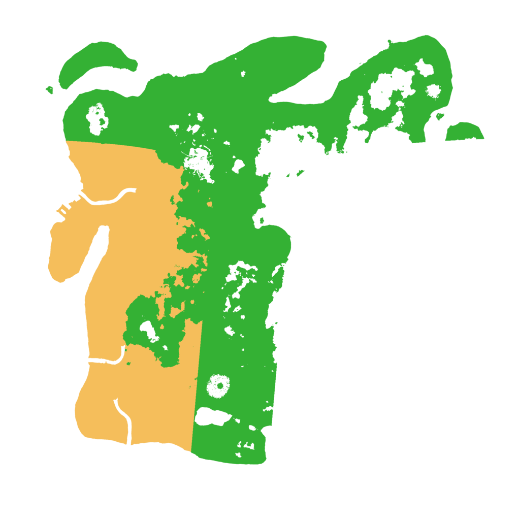 Biome Rust Map: Procedural Map, Size: 3400, Seed: 1835341789