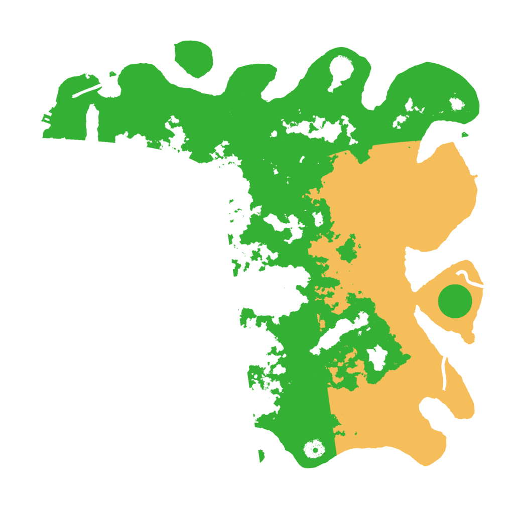 Biome Rust Map: Procedural Map, Size: 4000, Seed: 2399769