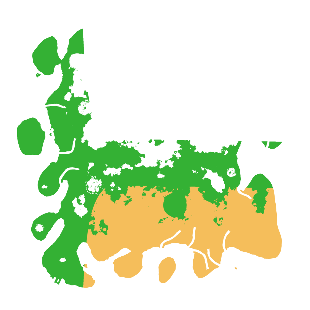 Biome Rust Map: Procedural Map, Size: 3500, Seed: 66506865