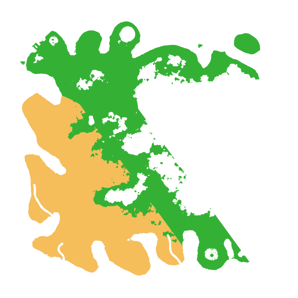 Biome Rust Map: Procedural Map, Size: 3500, Seed: 57361769