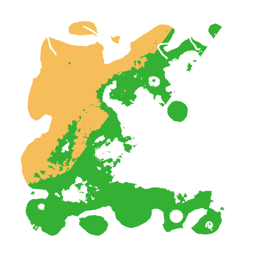 Biome Rust Map: Procedural Map, Size: 3500, Seed: 79879708