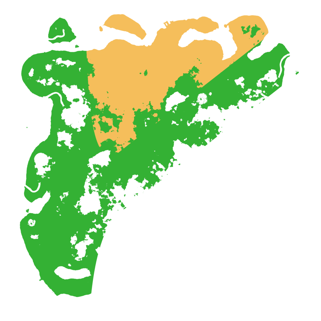 Biome Rust Map: Procedural Map, Size: 4500, Seed: 917948281