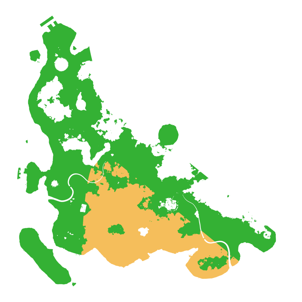 Biome Rust Map: Procedural Map, Size: 4000, Seed: 42241