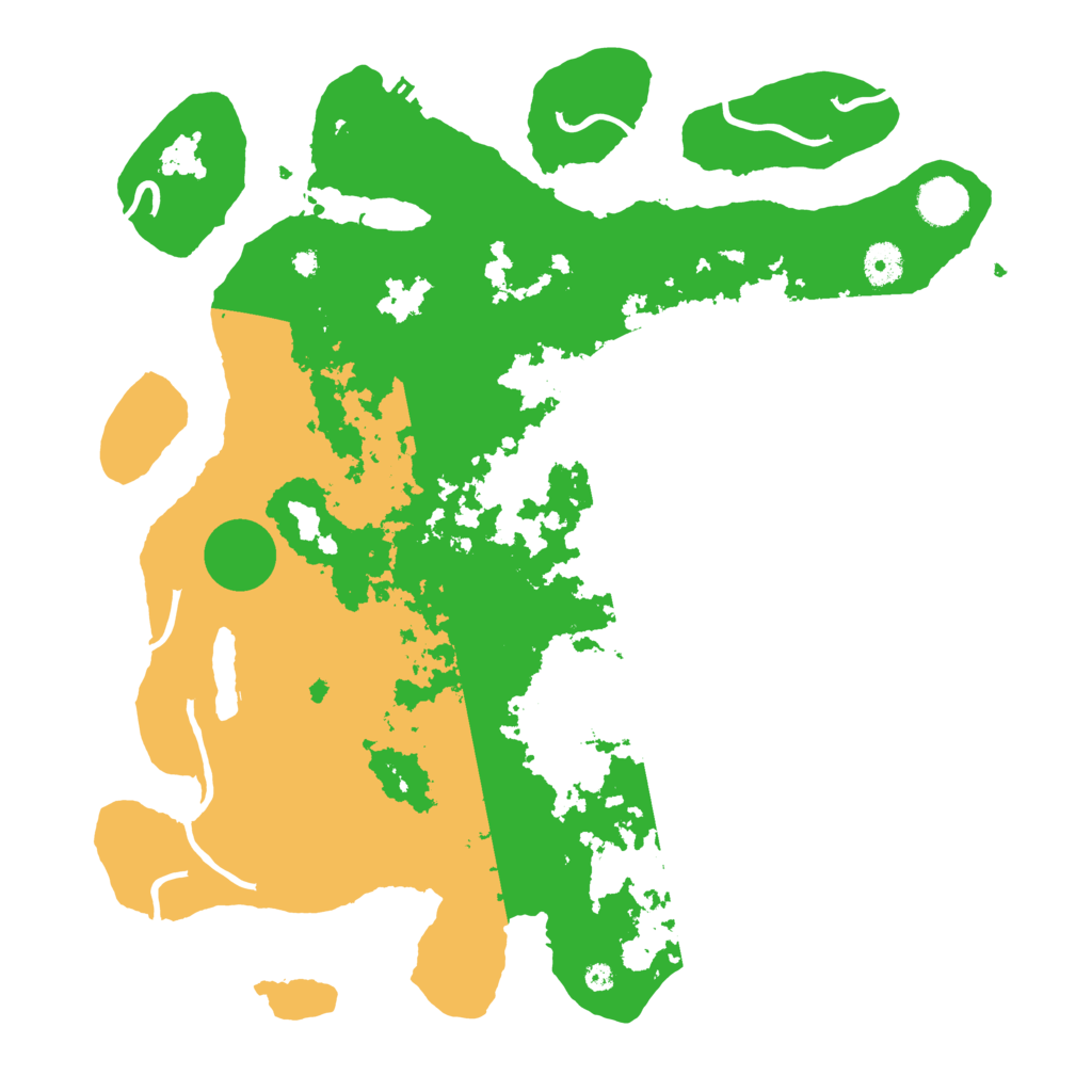 Biome Rust Map: Procedural Map, Size: 4000, Seed: 521372