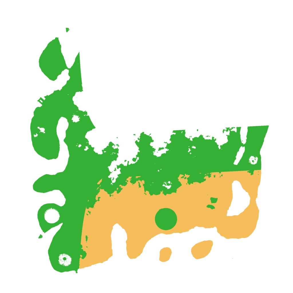 Biome Rust Map: Procedural Map, Size: 3500, Seed: 34515633