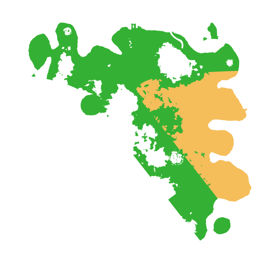 Biome Rust Map: Procedural Map, Size: 3500, Seed: 21777919