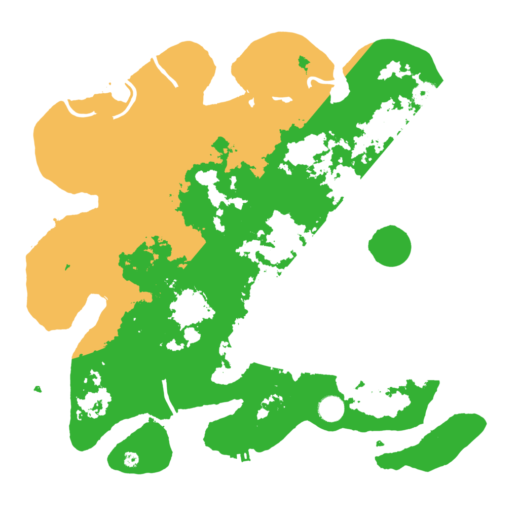 Biome Rust Map: Procedural Map, Size: 3500, Seed: 29179342