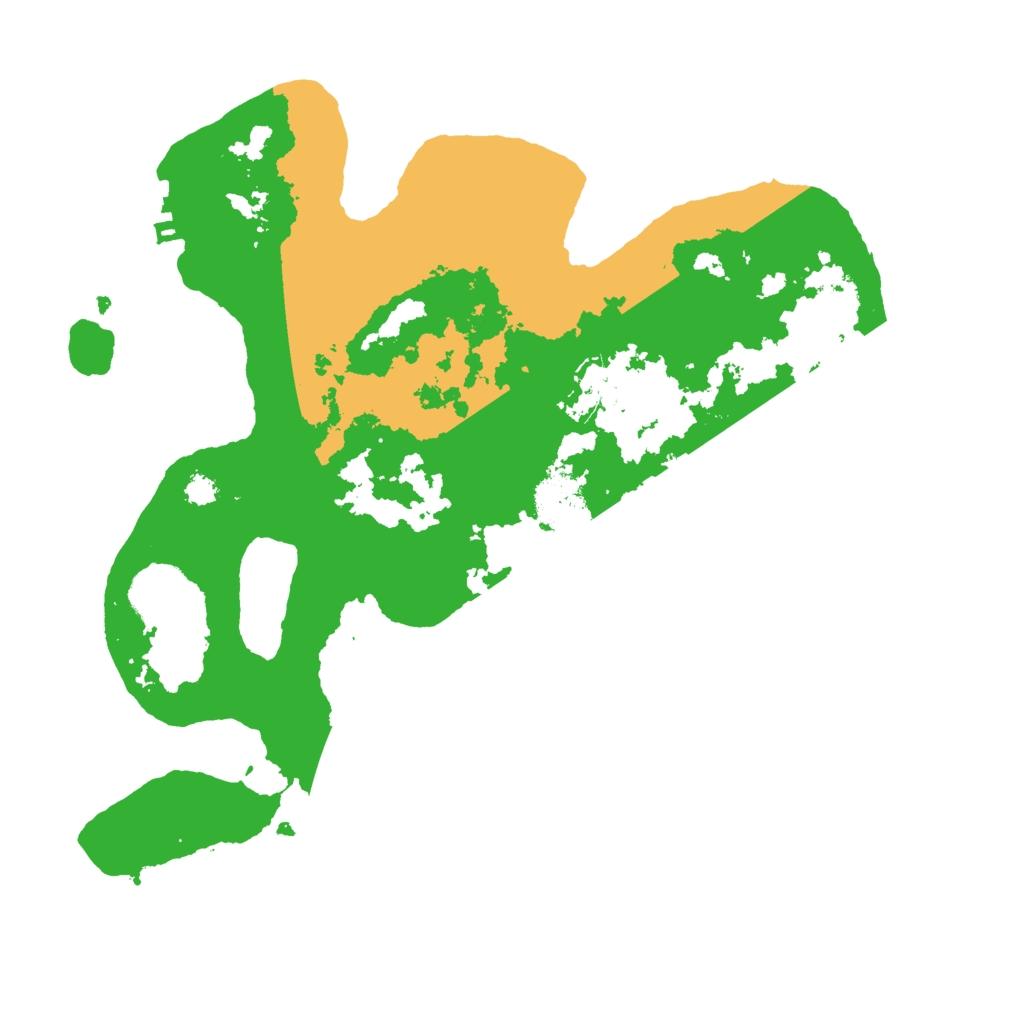 Biome Rust Map: Procedural Map, Size: 3000, Seed: 87463