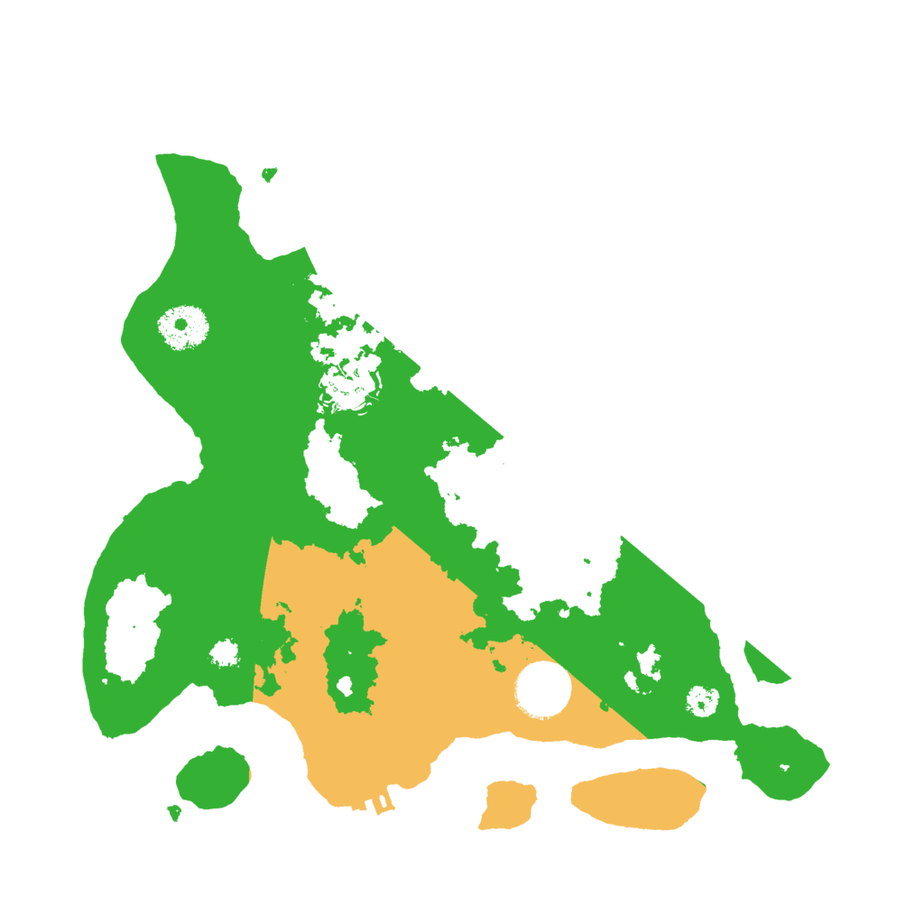 Biome Rust Map: Procedural Map, Size: 3000, Seed: 616237448